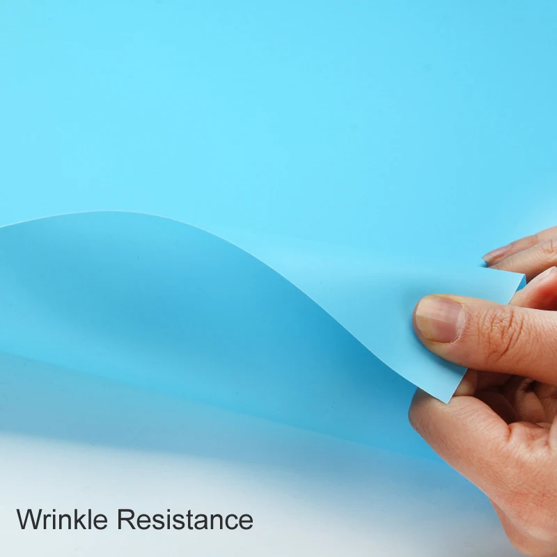 Синий студийный фон из ПВХ для фотосъемки с эффектом морщин 68x130 см | Электроника