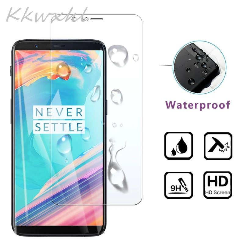 Закаленное стекло для смартфона 9H OnePlus 5 T защитная пленка экрана 1 + 5T A5010 защитный