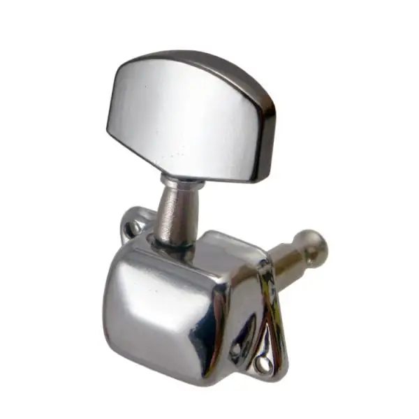 

3 Left + 3 Right Guitar Strings Tuning Pegs Tuning Pegs Machine Heads For Acoustic Guitar Classic Guitar, Silver