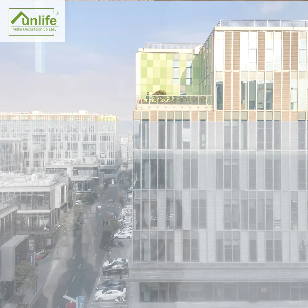Матовая оконная пленка Funlife декоративные УФ-наклейки для окон матовая