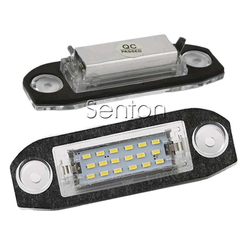 1 пара Автомобильный светодиодный номерной знак светильник дневные ходовые огни