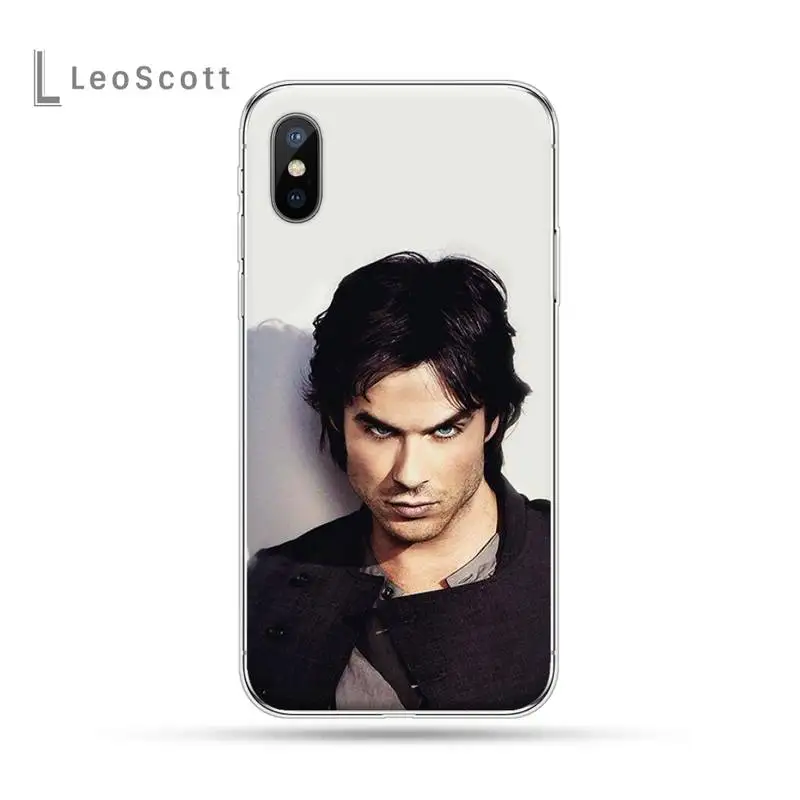 

Damon Salvatore the Vampire Diaries Phone Case For iphone 12 5 5s 5c se 6 6s 7 8 plus x xs xr 11 pro max mini