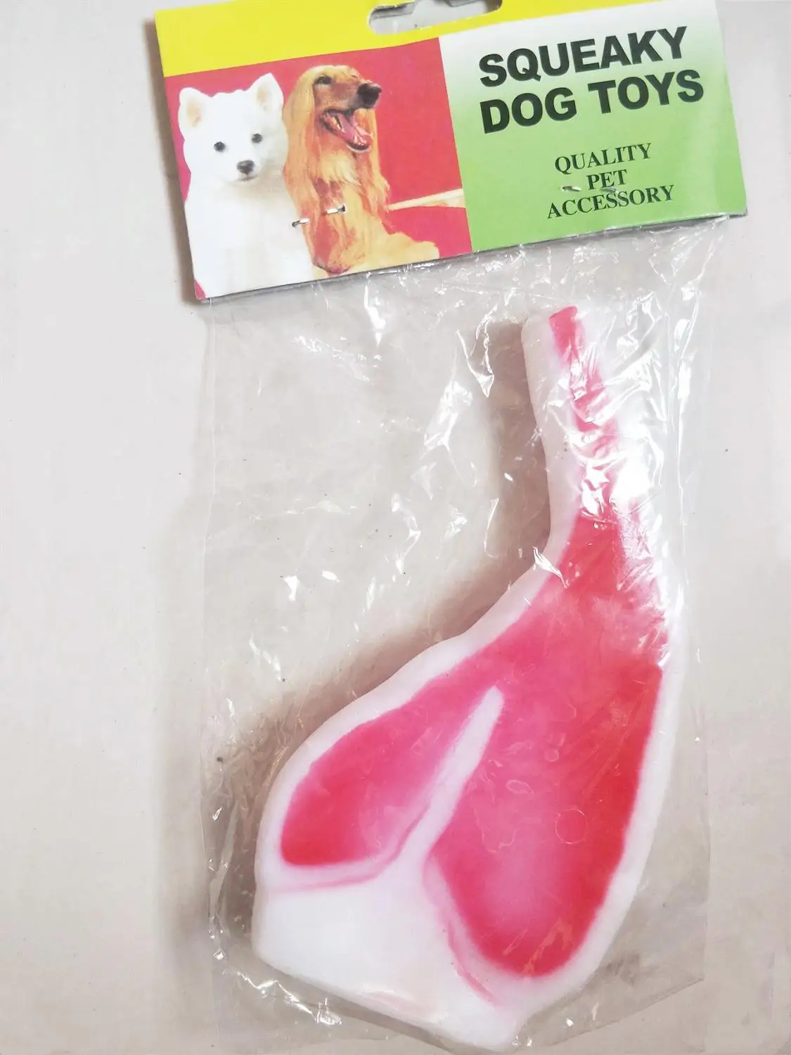 Игрушки для собак пищащий стейк/Голубь/курица стильная резиновая игрушка брикет