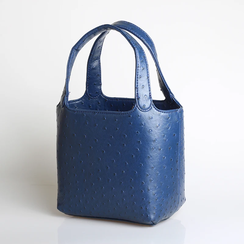 XMESSUN страуса кожаные сумки-мешки для женщин 2021 модная сумка-торба Брендовая