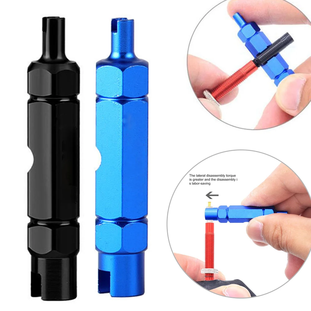 

Инструмент для снятия сердечника воздушного клапана для велосипеда, алюминиевый сплав, 10 шт., сердцевина клапана шины