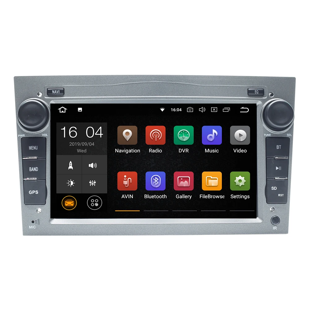 2Din Android9.0 автомобильный без dvd-плеера для Opel Zafira B Vectra C Corsa D C Astra H G J Meriva Vivaro Мультимедиа gps навигация радио