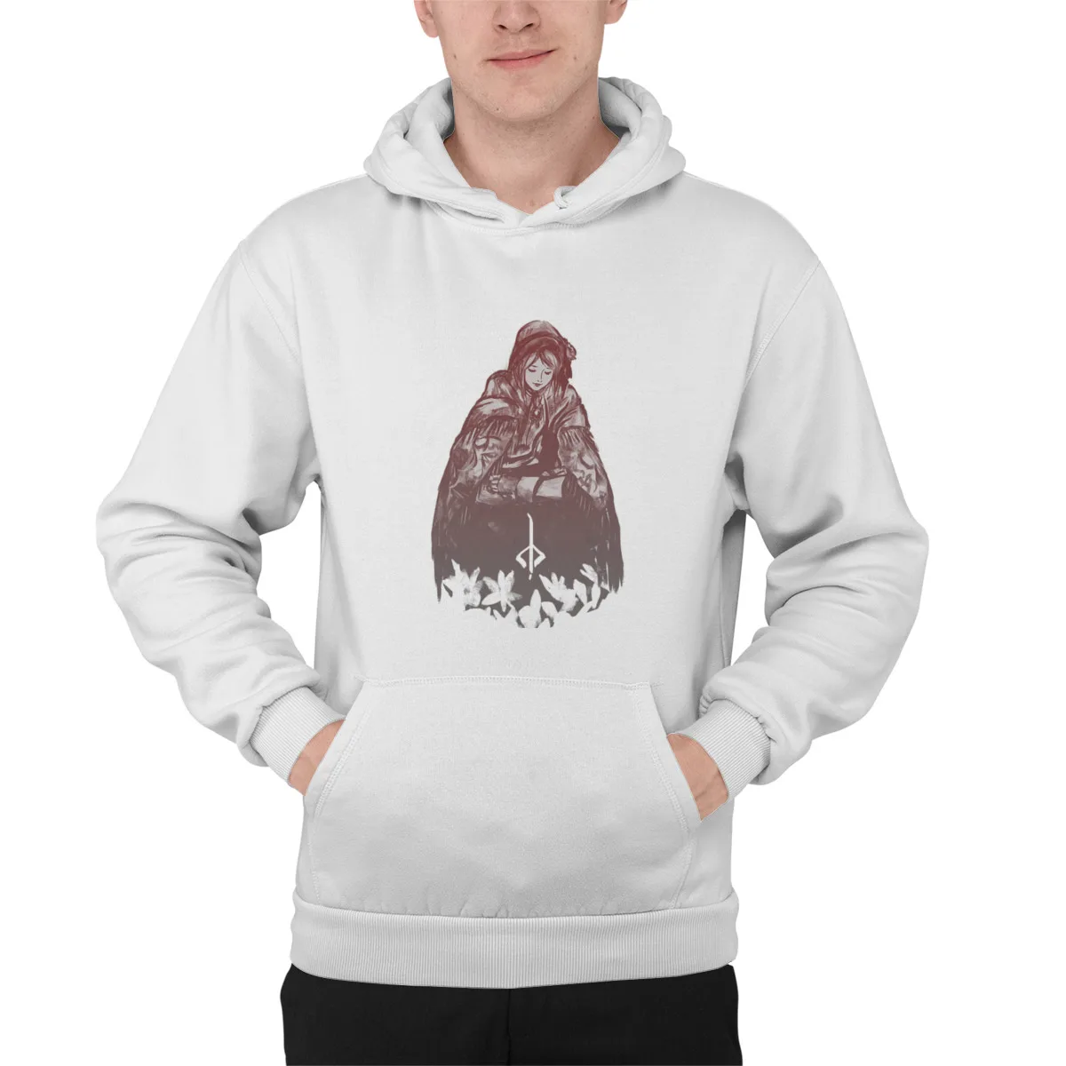 

Men's Hoodie The Doll InkborneGames Kawaii Anime Hip-Hop Hood Men Clothing 39970