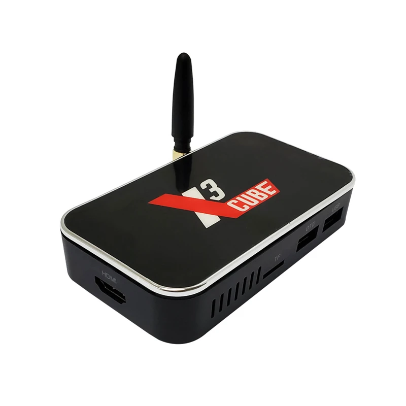 X3 CUBE Amlogic S905X3 ТВ коробка Android 9 0 Декодер каналов кабельного телевидения 2 4G/5G Wi-Fi 1000