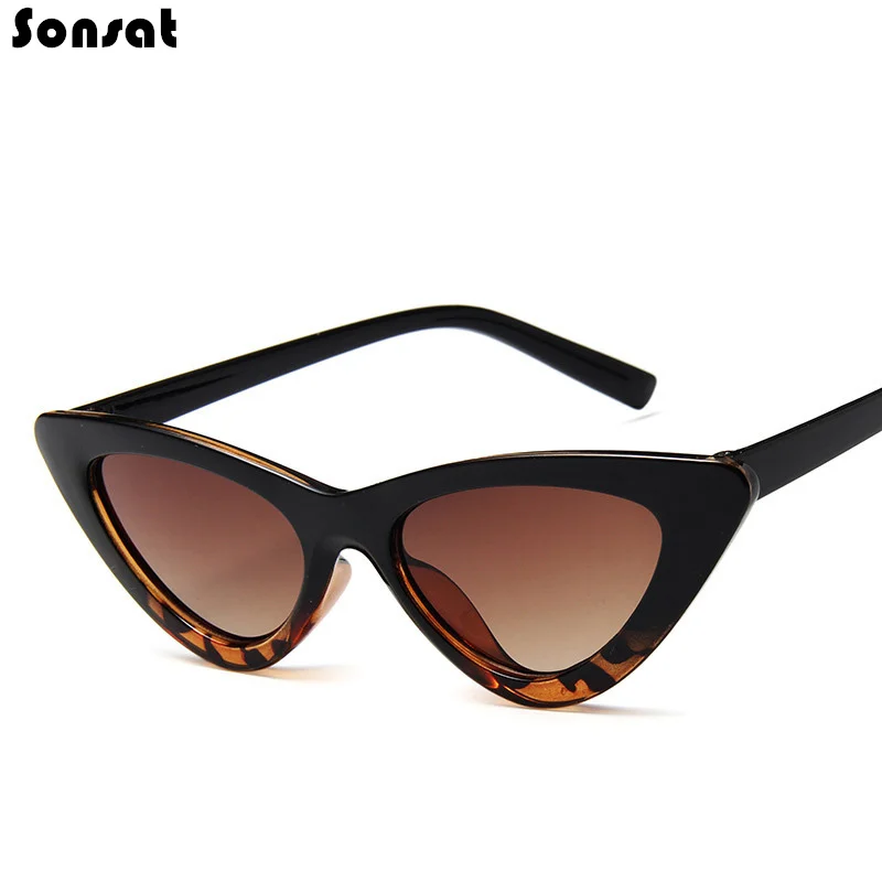 Очки солнцезащитные женские в треугольной оправе зеркальные Роскошные