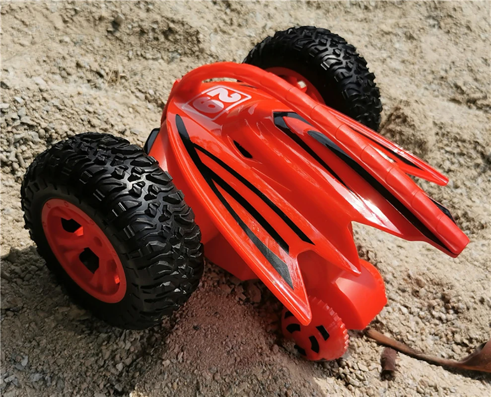 

RC Car 2.4G Drift Stunt Double-sided Bounce Stunt Car Rock Crawler Roll Car 360 Degree Flip Kids Remote Control Cars Boy Toys