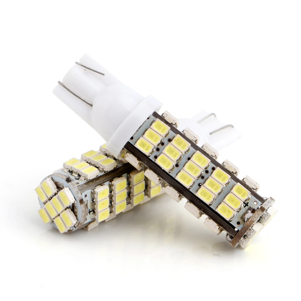 YM E-Bright 100X T10 Led 194 168 1206 68 SMD автомобильный светильник, лампы белого цвета 544Lm, внутреннее освещение, лампа для чтения, автомобильная лампа 12 В