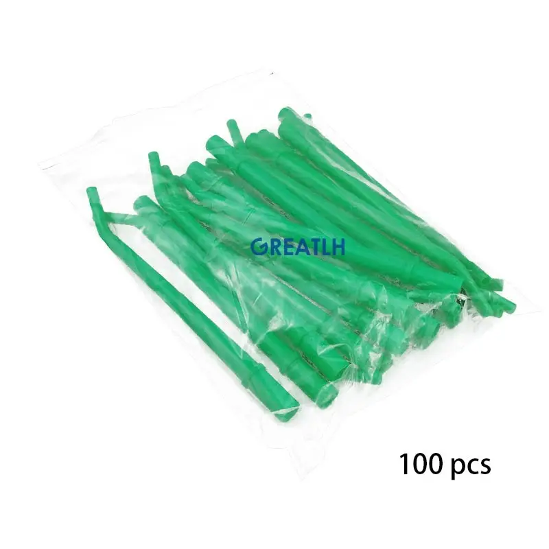 100 шт. Одноразовый стоматологический хирургический аспиратор всасывающие