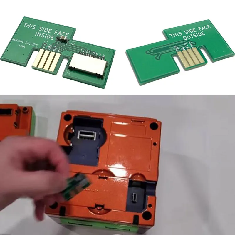 SD2SP2 картенлесер USB Micro SD карта TF адаптер Für NGC игровой куб Серийный порт 2 игровые