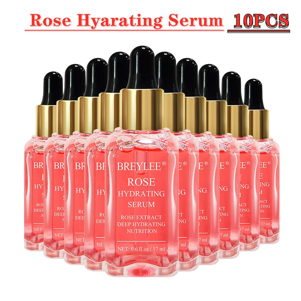 

BREYLEERoseNourishingSerumFace FacialDeepHydratingSkinCareOil-controlWhiteningSoothing Anti Wrinkles BeautyFacial SkinCare 10PCS