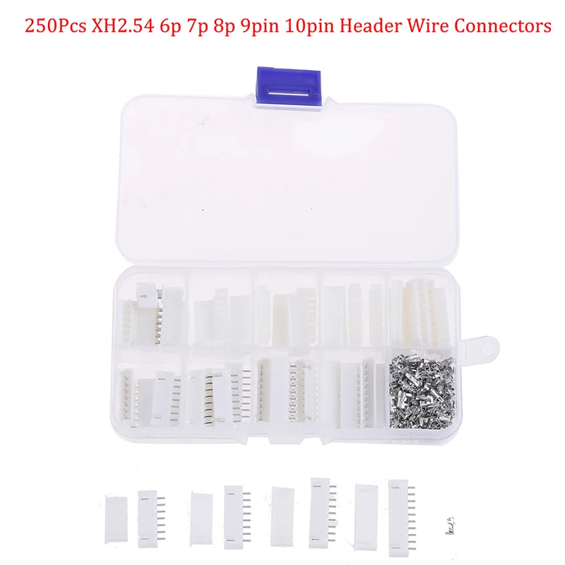 6p 7p 8 9p 10 Pin 2 54 мм Шаг Terminal Kit/Корпус/штыревой разъем JST разъемы проводов адаптера