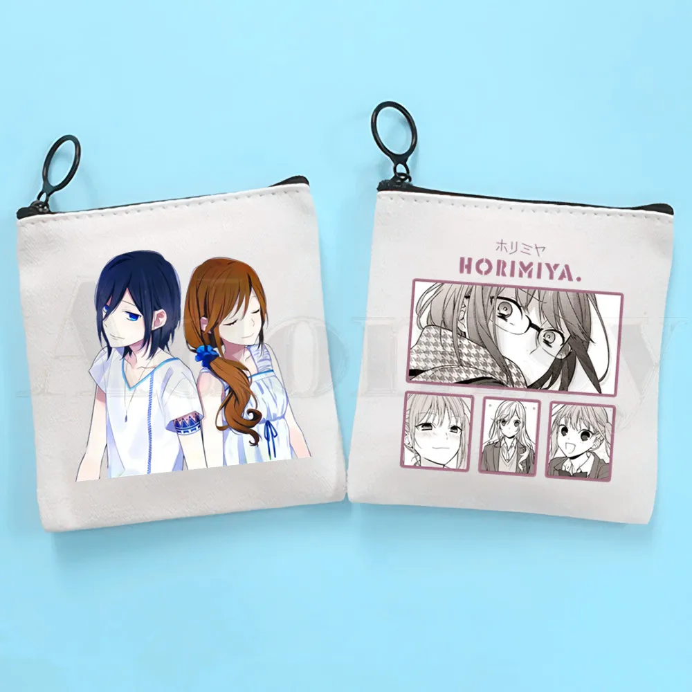 

Japanese Horimiya Hori San To Miyamura Kun Anime Purse Storage Small Bag Card Bag Key Bag Coin Clutch Bag Zipper Key Bag