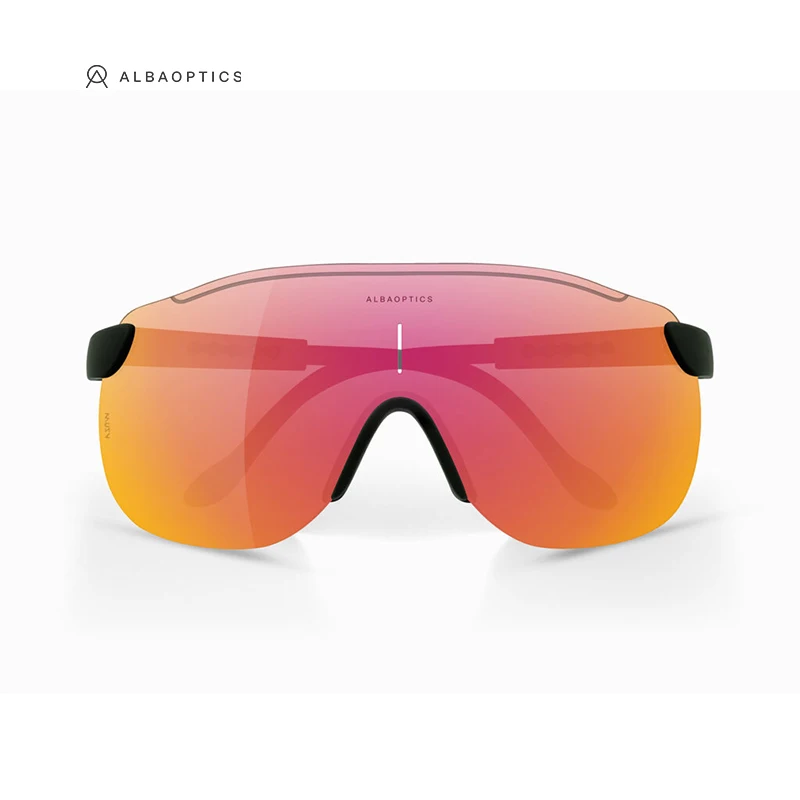 

4 Lens Cycling Sunglasses Mtb Running Sport Outdoor Goggles Eye Protection Road Bike Polarized Uv400 Men Women Sun Glasses ALBA