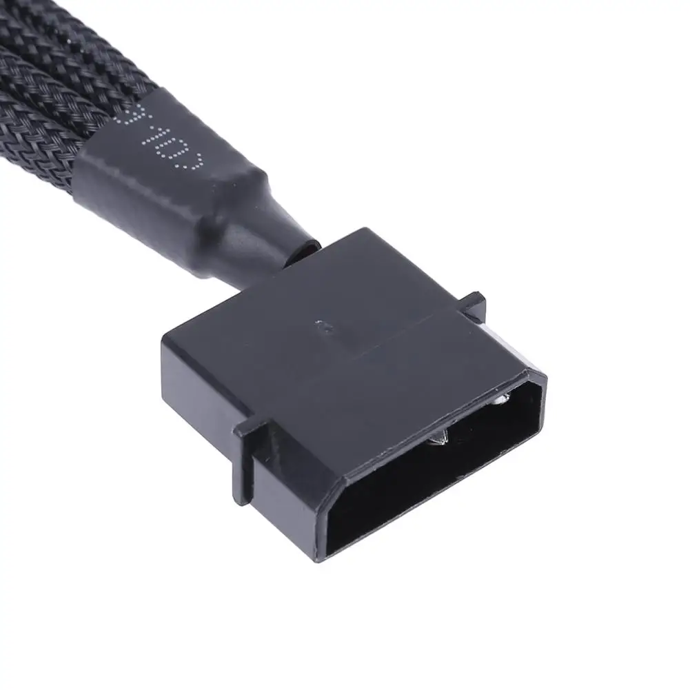 12V 27 см 4pin IDE/SATA Molex 4-Порты и разъёмы 3Pin/4Pin кулер вентилятор охлаждения кабель
