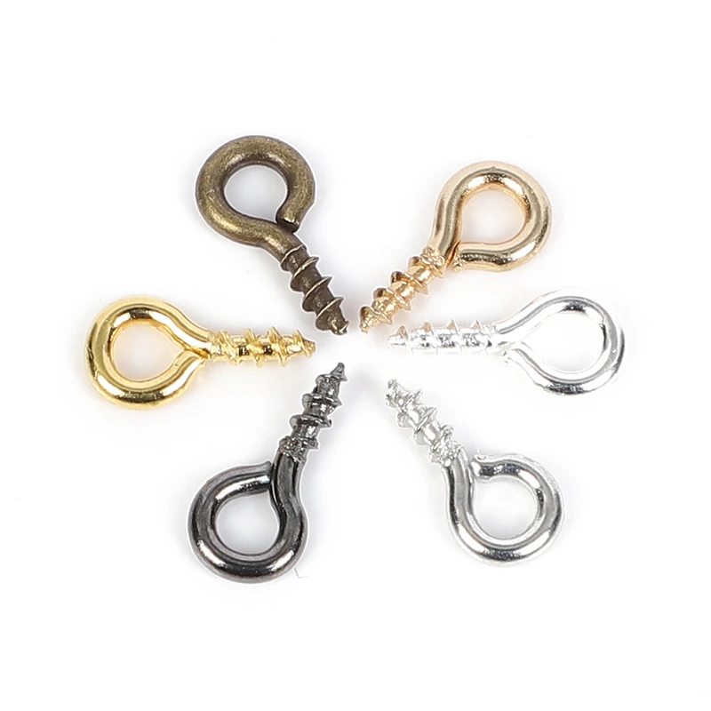 500 шт. винтовые шпильки для подвесок аксессуары мини глаз подвеска Бейл