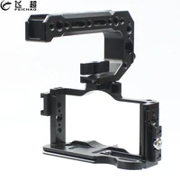 zv1 camera cage rig top handle grip for sony zv1 video slr stabilizer extension bracket for cold shoe 14 38 arri vlog tripod