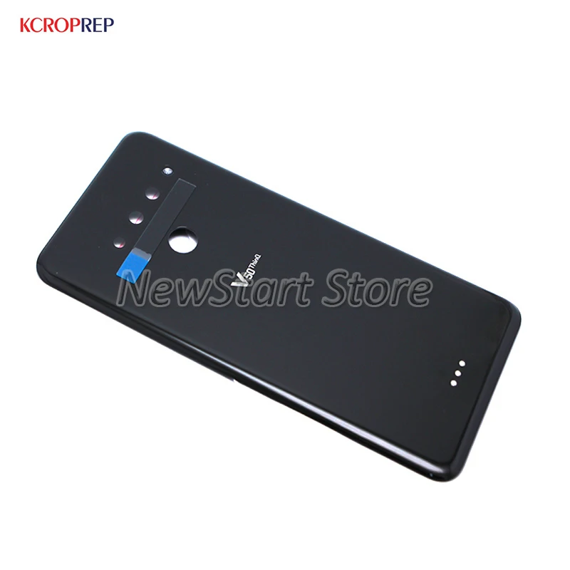 For LG V50 Back Glass Battery Cover With Fingerprint Rear Door Case Housing LM-V500EM LM-V500XM LM-V450PM housing | Мобильные