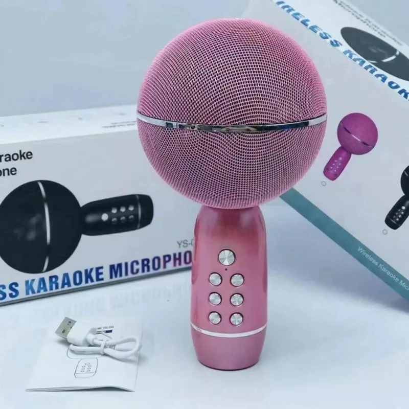 

Wireless Bluetooth 5.0 Private Model K Song Microphone Professional Karaoke Microphone Mini Home Party KTV Singing Recorder Mic