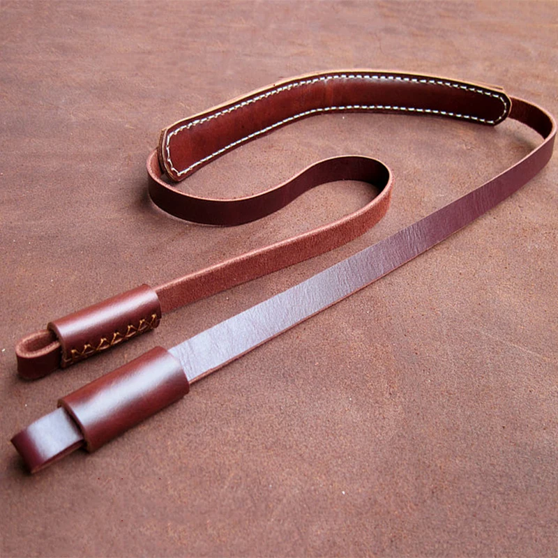 Ручной кожаный ремешок для шеи камеры высокого качества Регулируемый Ретро DSLR