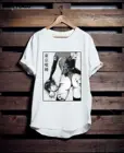 Аниме Токийский Гуль канеки Кен аниме пары забавная винтажная Мужская футболка с коротким рукавом высокое качество футболка с высоким качеством верхняя одежда в стиле 90-х
