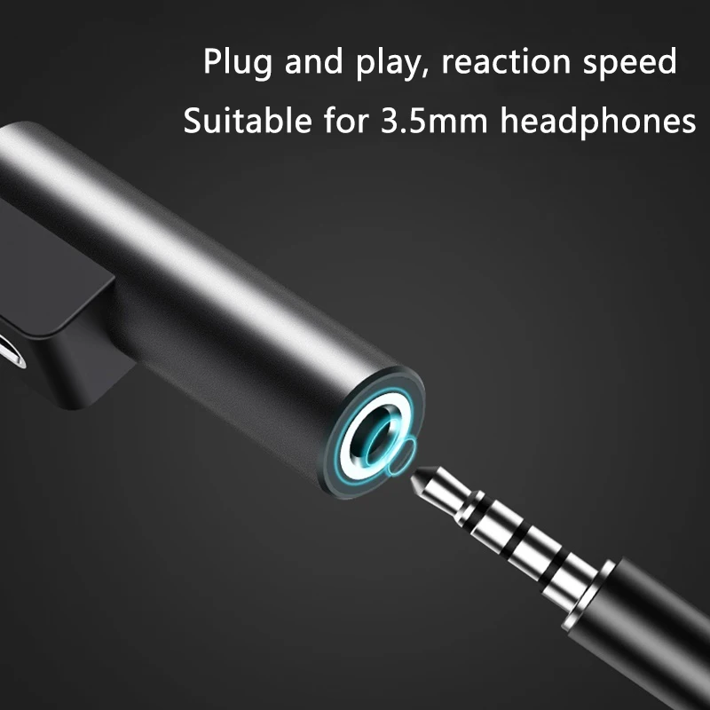 Адаптер для наушников Apple 2 в 1 iPhone 11 Pro Max XS XR X 10 8 Plus |