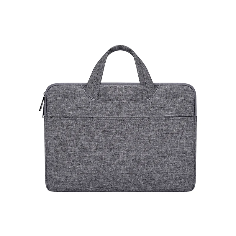 Dark grey Сумка для ноутбука Macbook Air Тетрадь чехол 13/14/15 дюймов Сумка для ноутбука Компьютерные сумки из натуральной кожи Портфели сумка для ноутбука DELL hp Xiaomi - Цвет: Dark grey