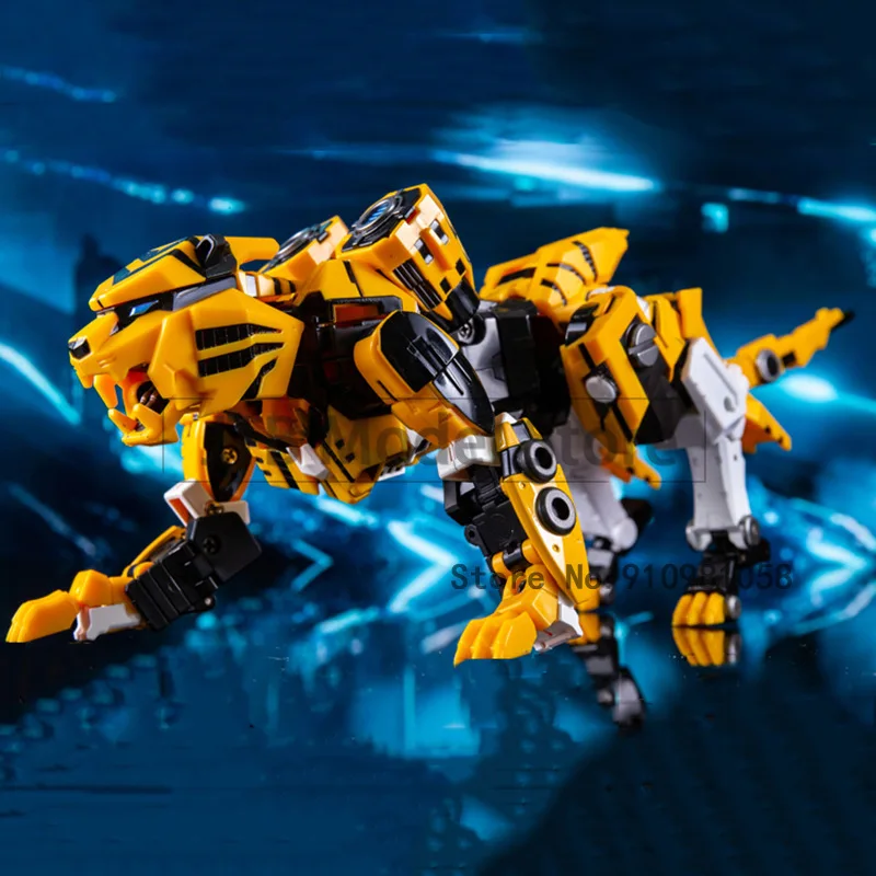 

TE YS-01 YS01 Transformation Action Figure G1 Yellow Bee Stripe Tiger Big Bee Model 18cm Deformation Car Robot Figma MM01 Gift