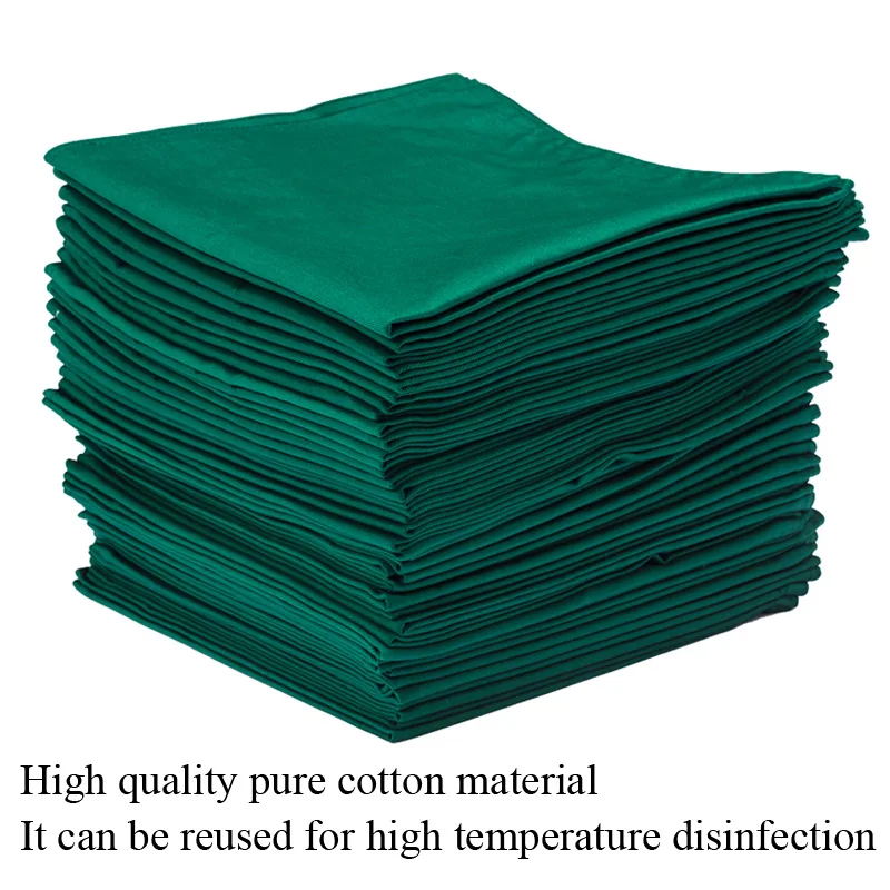 Медицинский Набор хирургических инструментов из хлопчатобумажной ткани темно