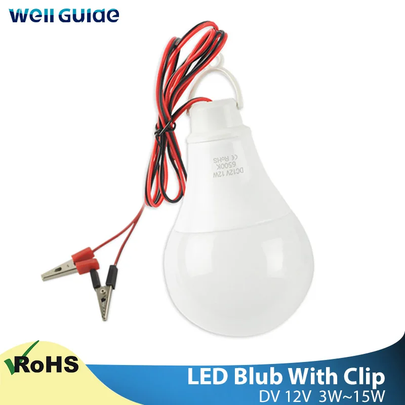 Подвесной светильник высокая яркость светодиодная лампа с зажимом E27