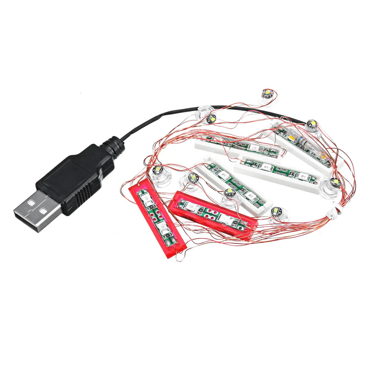 

USB LED Light Up Kit For 42096 Technic For Porsche 911 RSR Car Bricks Toy (Only LED Light Included) LED Lighting Set
