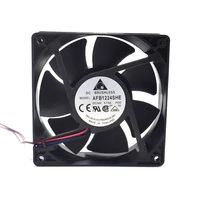 new afb1224she 12038 120mm 24v 0 75a cooling fan dual ball wind capacity inverter durable for delta 12012038mm