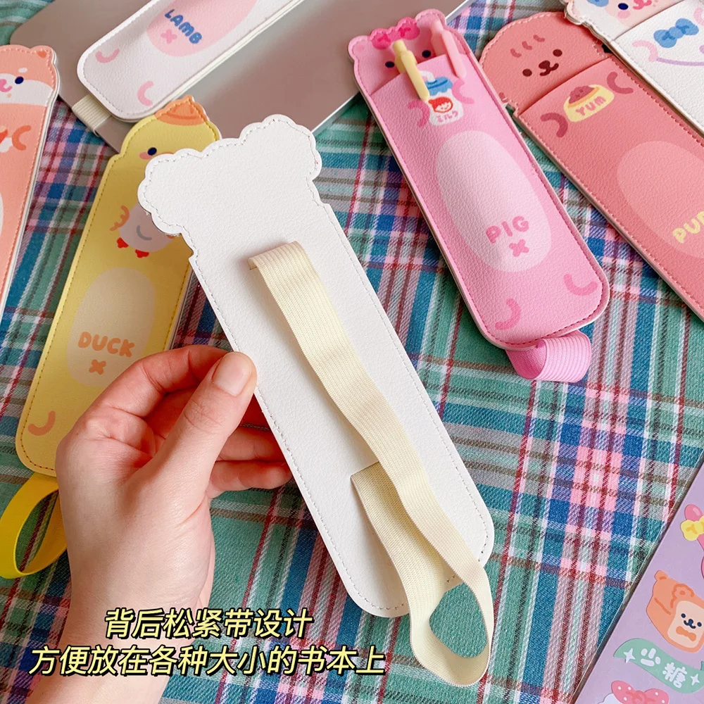 MINKYS Новое поступление Kawaii Медведь Портативный чехол для ручки милые животные из