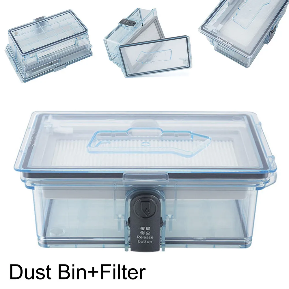 Dust Box Filter For Samsung Powerbot-E VR05R5050WK Robot Vacuum Cleaner Bin Highly Matched With The Original | Дом и сад