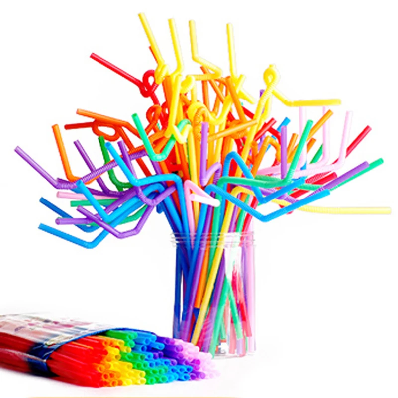 100 шт./компл. кухонная самодельная Складная художественная солома пищевая