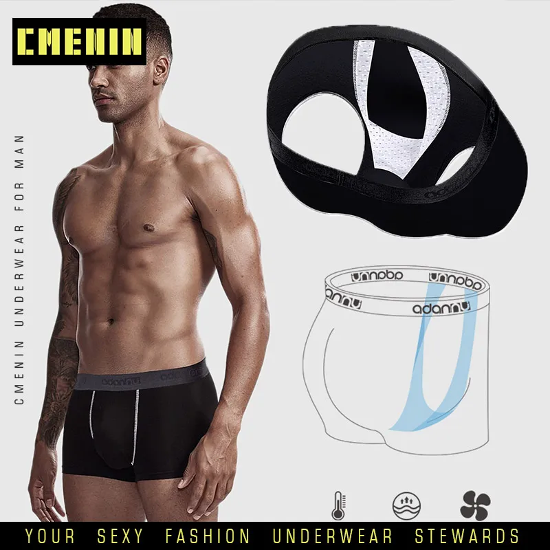 CMENIN сексуальное мужское нижнее белье боксеры шорты мужские s трусы дышащие