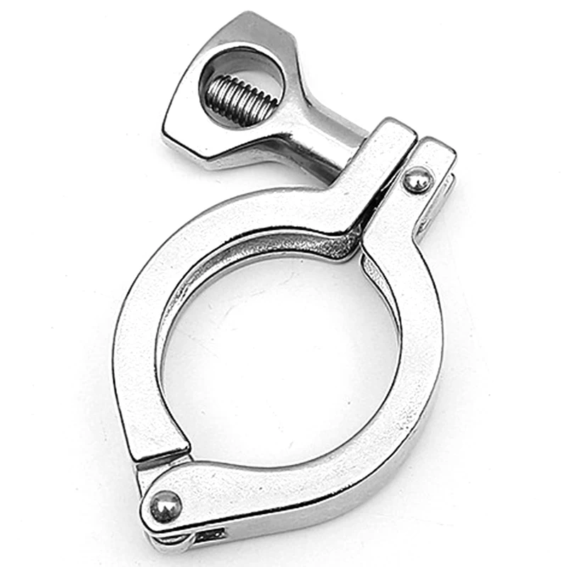 Promotion! 51mm 2 Inch Pipe 304 Stainless Steel Sanitary Elbow Fitting 64mm + Tri Clamp Ferrule Gasket | Строительство и ремонт