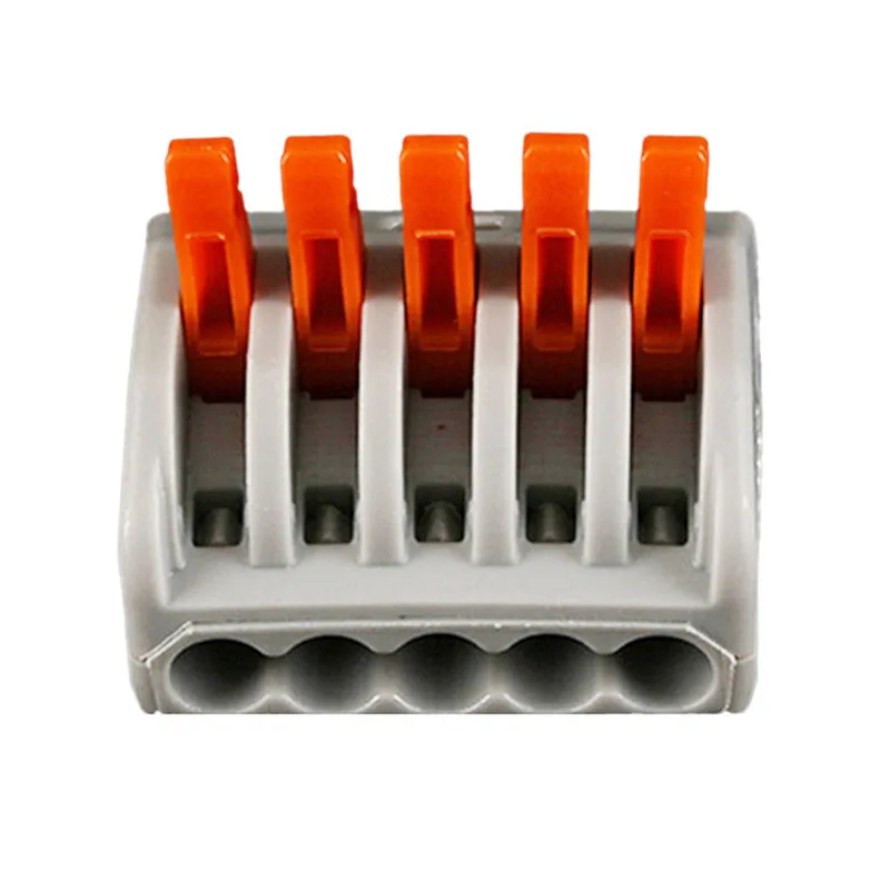 Универсальный Компактный проводной разъем 2/3/5 контактный проводник клеммный