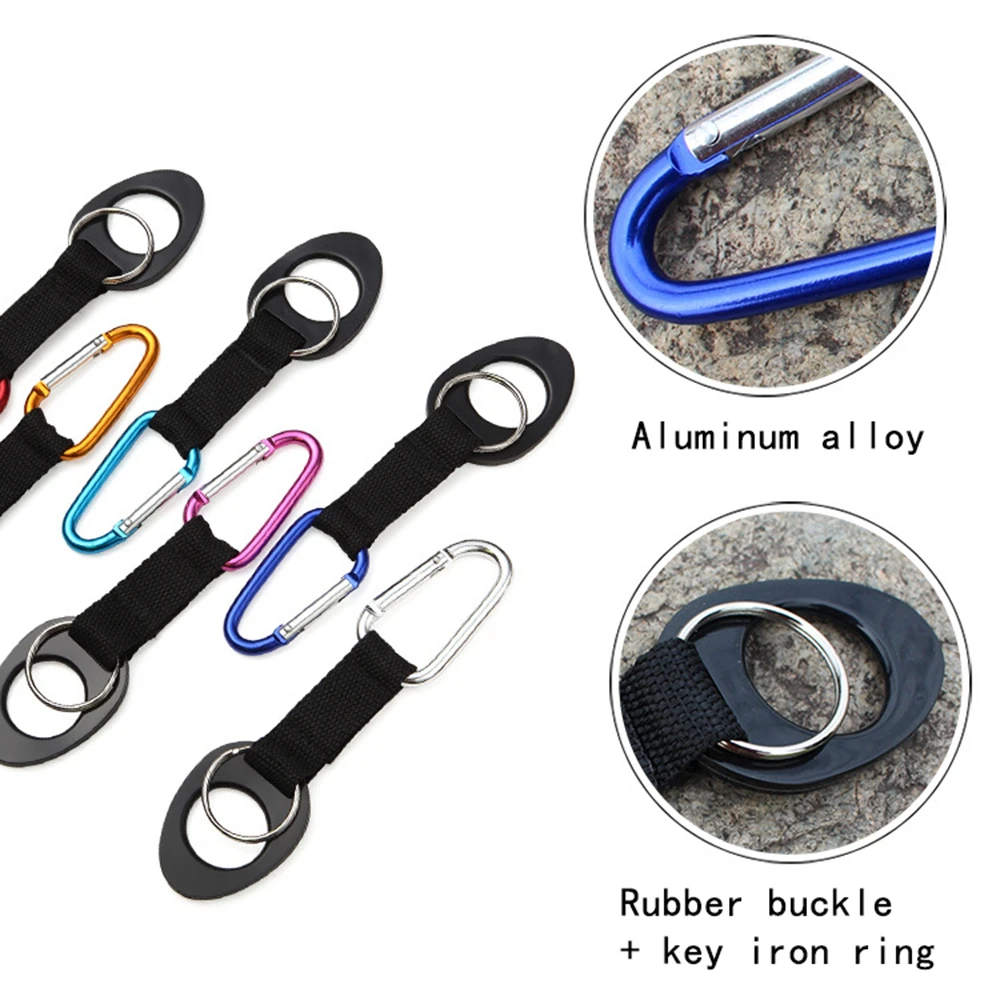 1 шт. бутылка для воды спорта на открытом воздухе Пряжка из алюминиевого сплава