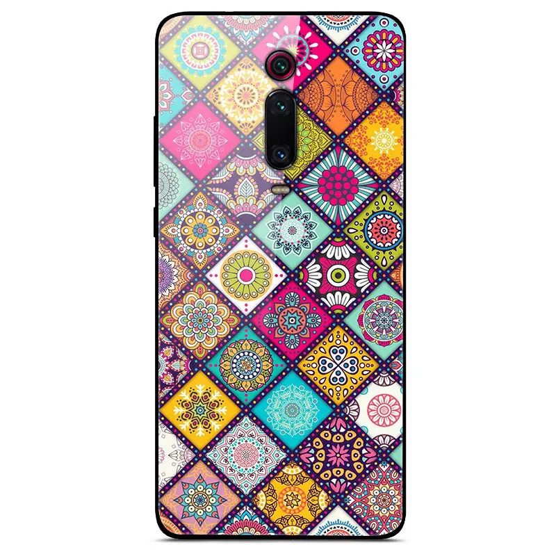 35 Tempered Glass Case For Xiaomi mi 9T Cover Mi9T Pro Soft Bumper 3D Cat Printing Funda For Xiaomi mi 9T Pro mi9T Mi9 T Phone Case - Цвет: 35