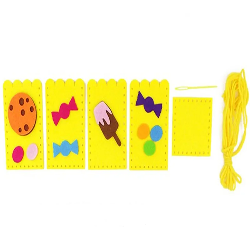 1 компл./упак. креативный фетр для поделок Обучающие принадлежности DIY ручной