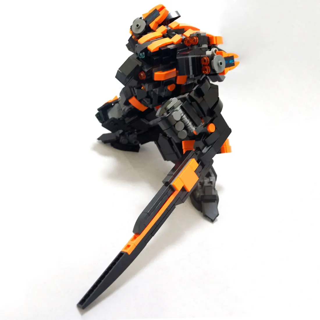 

1029Pcs Static Display Mini Mecha Bricks Fighting Mecha Model Small Particle Building Blocks Educational Toy With Weapon Gift