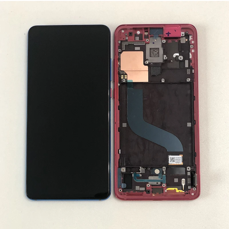 Для 6,3" Xiaomi mi 9T Pro mi 9T AMOLED экран ЖК-дисплей рамка+ сенсорная панель дигитайзер для Xiao mi Red mi K20/K20 Pro