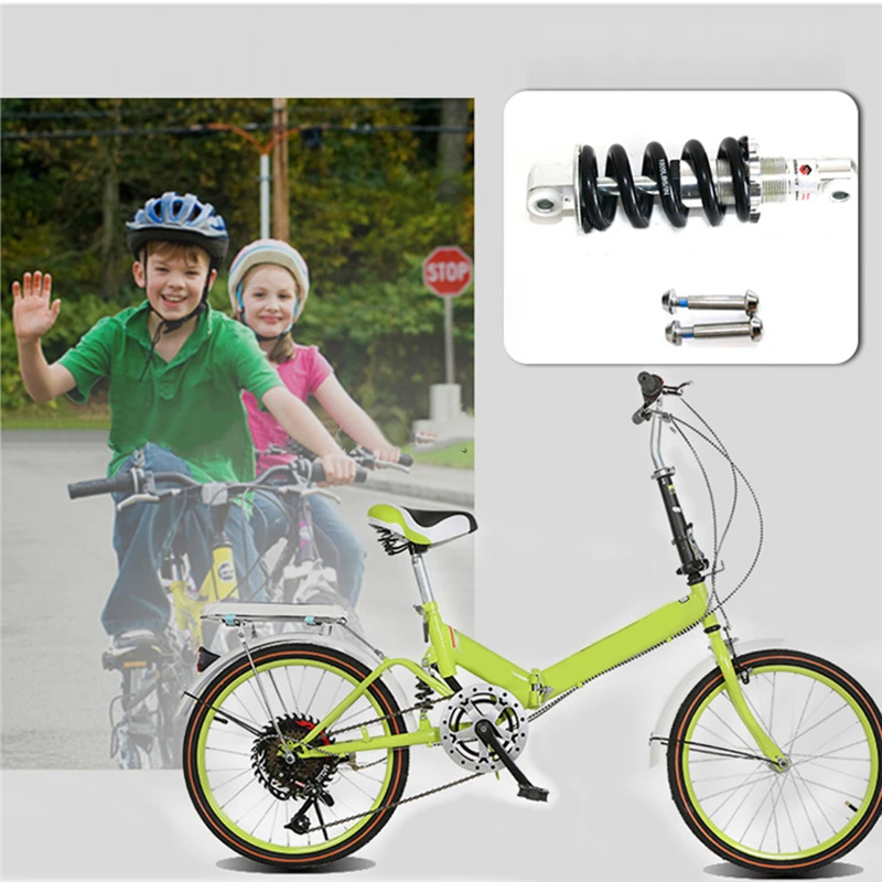 

Bike Shock Absorber Suspension Type Adjustable Absorber Spring Electric Scooter Skate Motorcycle Fold Accessories