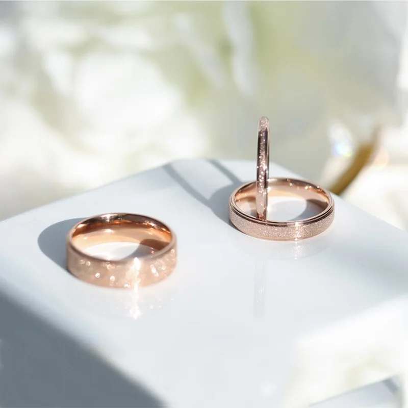 Размер 6 12 высокое качество кольца из нержавеющей стали с крестом Простые Кольца