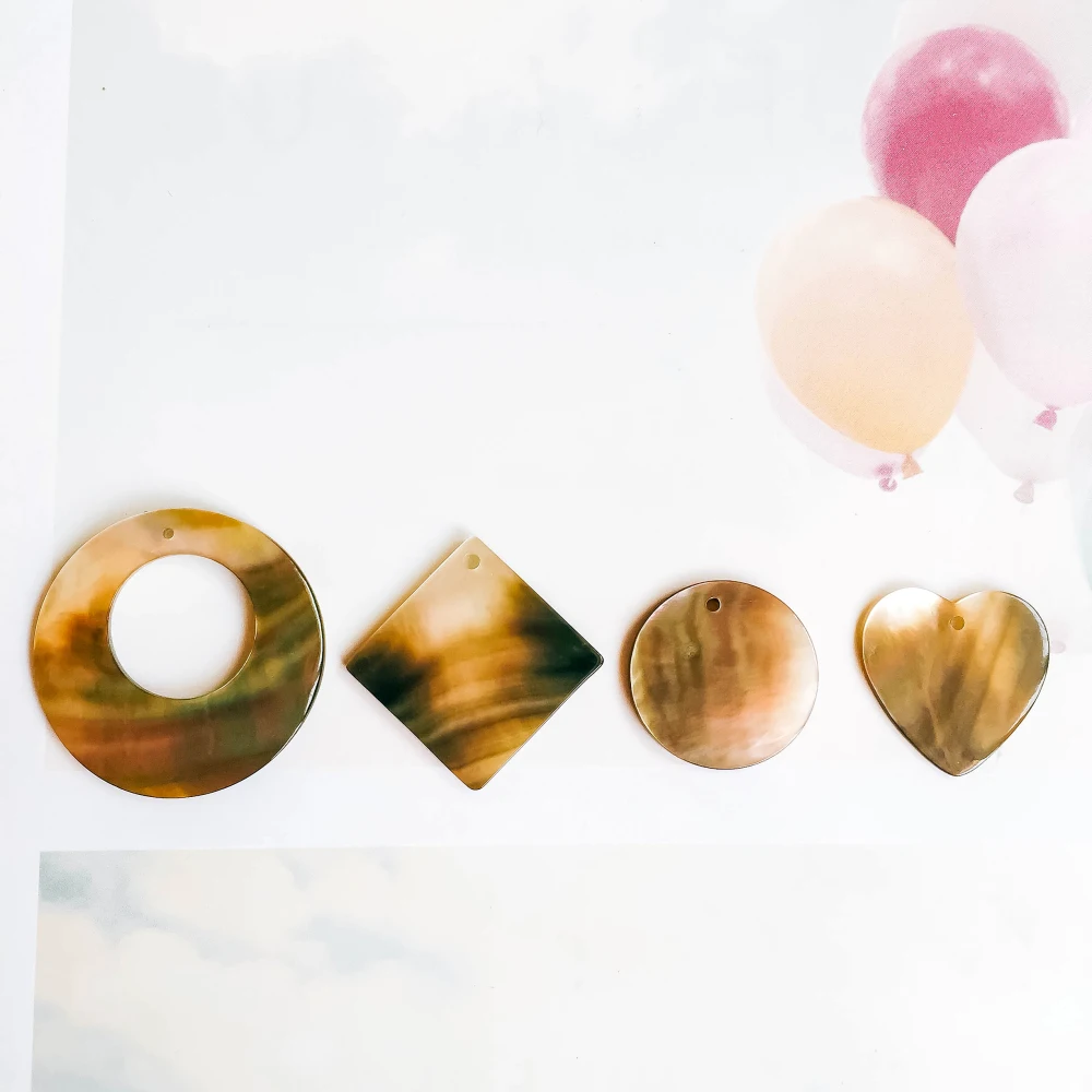 Цепочка с подвеской из полимерного пластика 6 шт. компоненты ювелирных изделий |