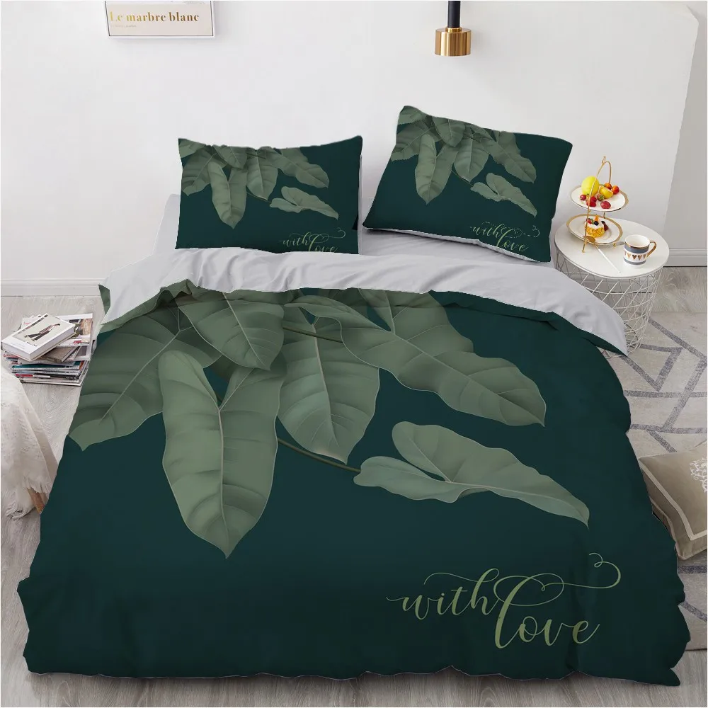 

Minimalist Duvet Cover Sets Custom Design White Bed Pillow Cases King Queen Single Twin Size 180*200cm 3D Modern Beddings